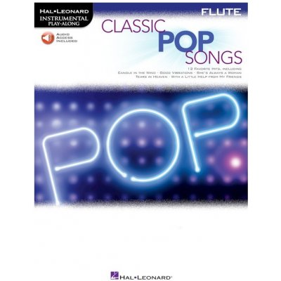 Classic Pop Songs (Flute) (noty na příčnou flétnu) (+online audio) —  Heureka.cz