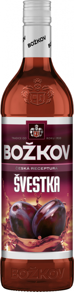 Božkov Švestka 15% 1 l (holá láhev)