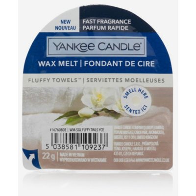 Yankee Candle vosk do aromalampy Fluffy Towels 22 g – Hledejceny.cz