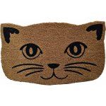 rohož PVC+kokos 45x75cm KOČKA – Zboží Mobilmania