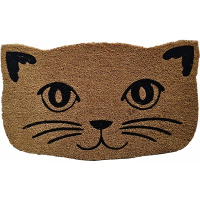 rohož PVC+kokos 45x75cm KOČKA – Zboží Mobilmania