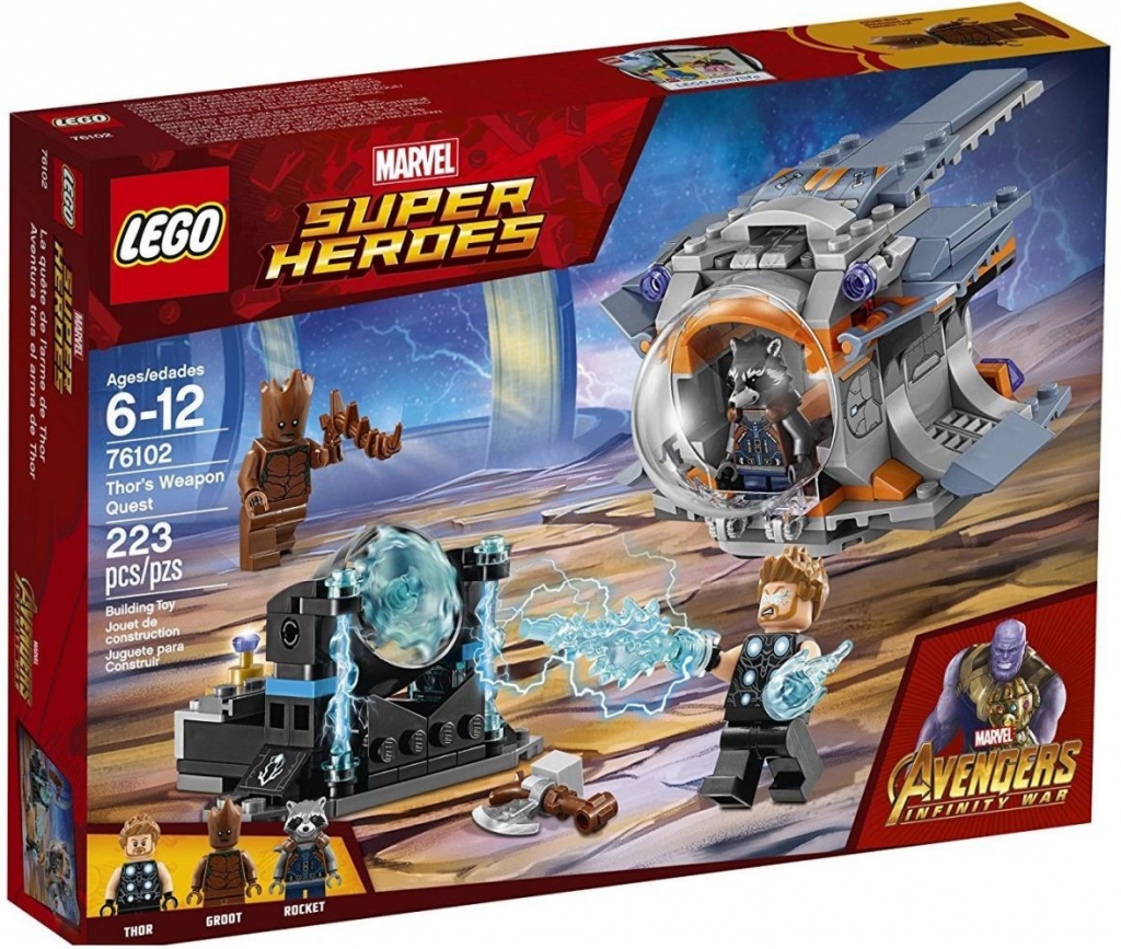 Lego Super Heroes 76102 Thorovo kladivo Stormbreaker - Heureka.cz