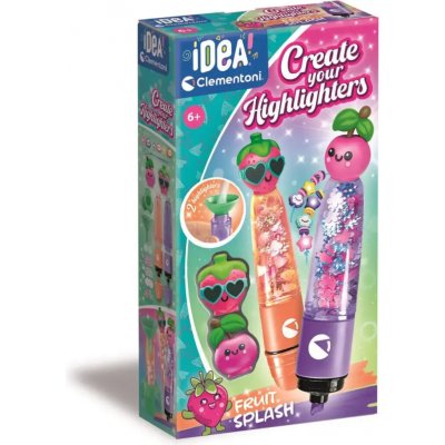 CLEMENTONI IDEA Kreativní sada pro výrobu zvýrazňovačů Fruit – Zboží Mobilmania