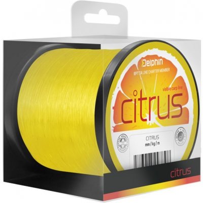 Delphin Citrus žlutý 600 m 0,35 mm 19 lbs – Zbozi.Blesk.cz