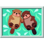 RAVENSBURGER Malování podle čísel Vydří souznění 13 x 18 cm – Sleviste.cz