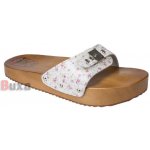 Buxa dřeváky pro fit postavu CE1 růžové květy – Hledejceny.cz