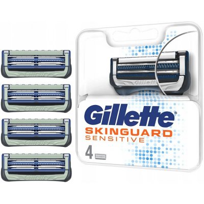 Gillette Fusion5 Skinguard 4 ks – Zboží Mobilmania