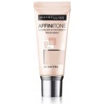 Maybelline Affinitone Perfecting + Protecting Foundation With Vitamin E sjednocující make-up 3 Light Beige 30 ml – Zbozi.Blesk.cz