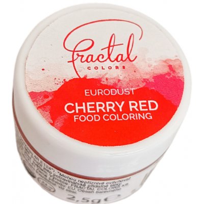 Fractal Jedlá prachová barva Cherry Red 2,5 g – Hledejceny.cz