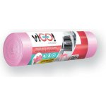 Vigo pytle s uchy HDPE 60l 10 µm růžové vůně jahoda 18ks – Zbozi.Blesk.cz