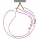 UNIQ COEHL Laurel univerzální šňůrka na mobilní telefon, Misty mauve – Zboží Živě