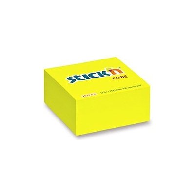 Hopax Stick'n Notes - samolepicí bloček - 76 x 76 mm, 400 l., žlutý – Zboží Dáma