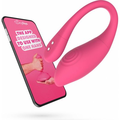 EasyConnect Vibrating Egg Aria App-Controlled Pink – Zboží Dáma