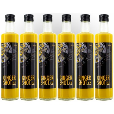 Gingershot Ginger Shot 5 x 0,5 l a 0,5 l – Sleviste.cz