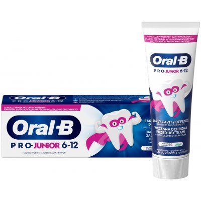 Oral-B pasta Junior 6-12 75 ml – Hledejceny.cz