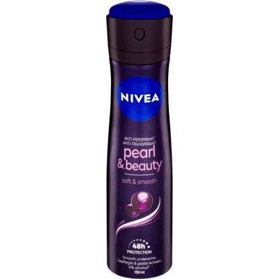 Nivea Pearl & Beauty Black deospray 150 ml – Zboží Mobilmania