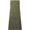 Zástěra Premier Workwear Gastro zástěra tělo PR190 Olive Pantone 7763C 70x86cm