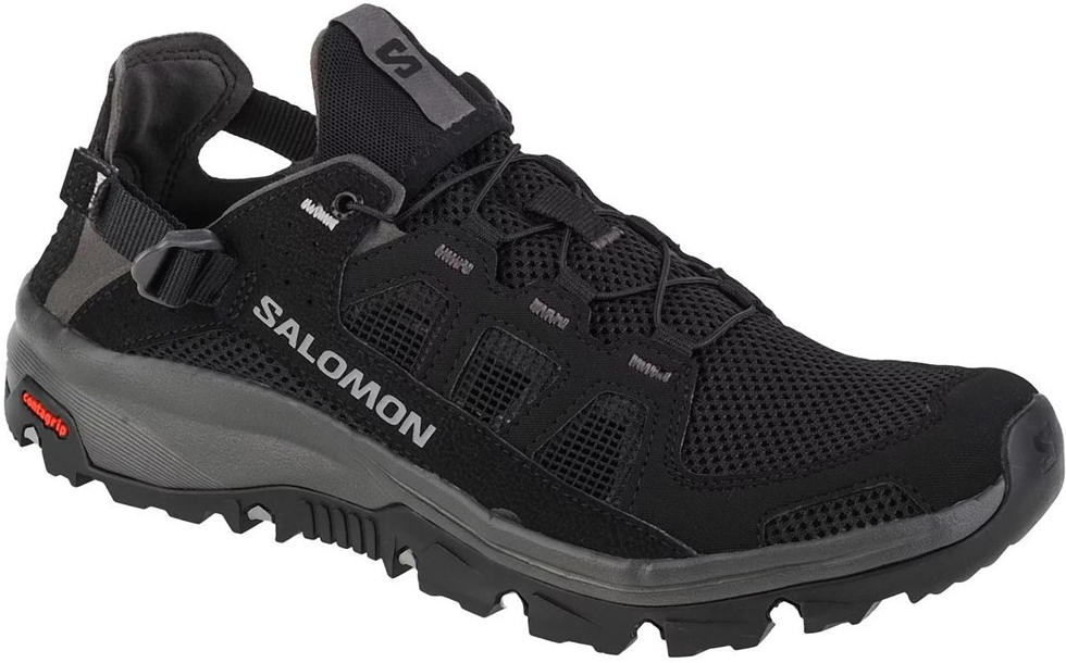 Salomon Techamphibian 5 471151 pánské síťované sandály i do vody black magnet monument