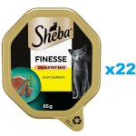 Sheba Finesse kuřecí paštiky 22 x 85 g – Hledejceny.cz