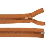 Spirálový zip no.5 rozepínací 55cm - více barev color: 683 skořicová hnědá – Hledejceny.cz