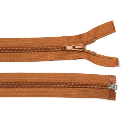 Spirálový zip no.5 rozepínací 55cm - více barev color: 683 skořicová hnědá – Hledejceny.cz