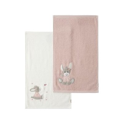 Sterntaler Dětský ručník Twin Pack 50 x 30 cm Emmi Girl soft pink