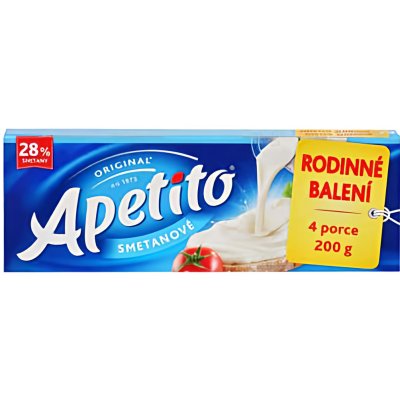 Apetito sýr tavený rodinné balení 200 g