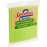 Spontex Natura houbová útěrka 3 ks – Zboží Dáma