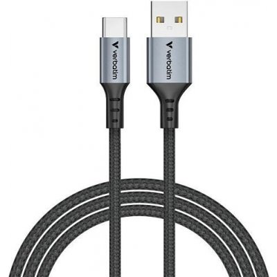 Verbatim 31843 USB USB A samec - USB C samec, 18W, 1.2m, černý – Zbozi.Blesk.cz