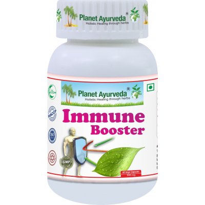 Planet Ayurveda Immune Booster extrakt 500 mg 60 kapslí – Hledejceny.cz