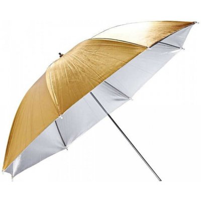 Godox deštník UB-007 zlato stříbrný oboustranný 84 cm – Zboží Živě