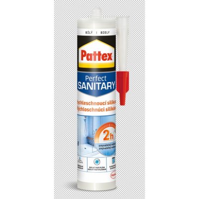 PATTEX Express sanitary 280g bílý