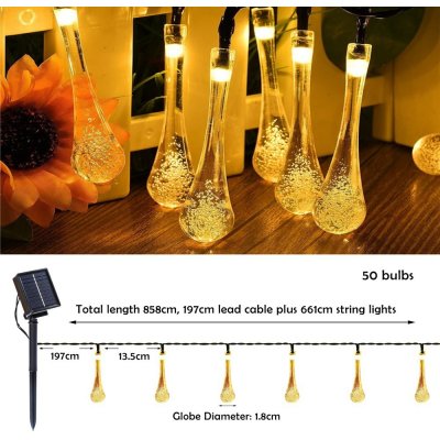 Řetěz solární IMMAX 08504L Drop – Hledejceny.cz
