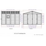 Duramax WoodBridge Plus 10m2 + podlahová konstrukce 10x10´ 40224 – Hledejceny.cz