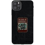 Picasee silikonový průhledný obal pro Apple iPhone 11 Pro Max - EMERGENCY – Zboží Mobilmania
