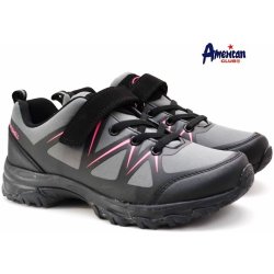 American club trekingová obuv 116823 růžové