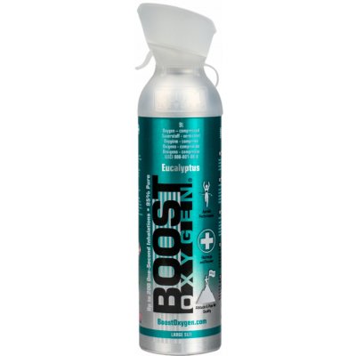 Boost Oxygen doplňkový kyslík v plechovce Mentol Eukalyptus Velký 9L – Hledejceny.cz
