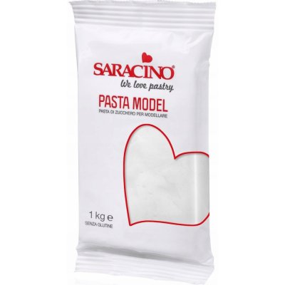 Saracino Modelovací hmota bílá 1 kg – Zboží Mobilmania