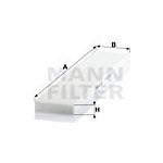 CU5480 MANN-FILTER Filtr, vzduch v interiéru – Hledejceny.cz
