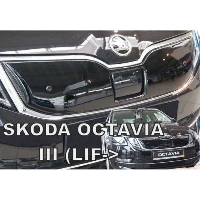 Zimní clona pasující na Škoda Octavia III 2016- horní facelift