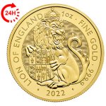 The Royal Mint zlatá mince The Lion of England The Royal Tudor Beasts Royal Mint 2022 1 oz – Zboží Dáma