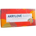 Creatoys akrylové barvy 12ks – Zbozi.Blesk.cz