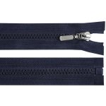 Stoklasa Kostěný zip No 5 délka 50 cm s ozdobným jezdcem Balení: 1 ks, Varianta: 330 modrá tmavá 330 modrá tmavá – Hledejceny.cz