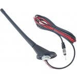 Carmotion (Poland) Rádiová anténa se zesilovačem 24 cm, pogumovaná, 58521 – Zboží Živě