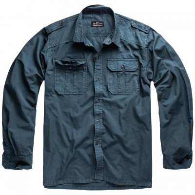 M65 Basic shirt s dlouhým rukávem navy – Zboží Mobilmania