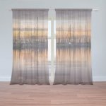 Sablio Záclony Večerní přístav: 2ks 150x250cm – Hledejceny.cz