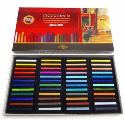 Koh-i-noor křídy (pastely) olejové umělecké GIOCONDA souprava 48 ks – Zboží Mobilmania