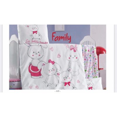 TiaHome Povlečení Family 130x90 45x65cm – Hledejceny.cz