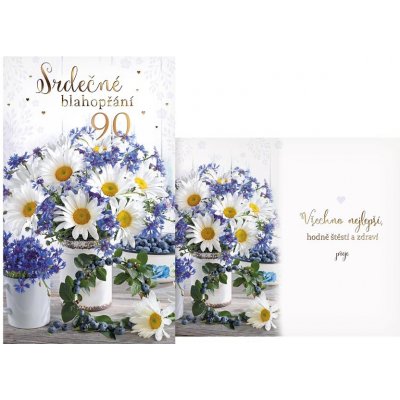 MFP Přání k narozeninám 90 M11-557 – Zboží Dáma