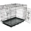 Potřeby pro cestování se psem Duvo+ Dog Crate 2Doors Plastic Tray Klec S 62 x 44 x 50 cm